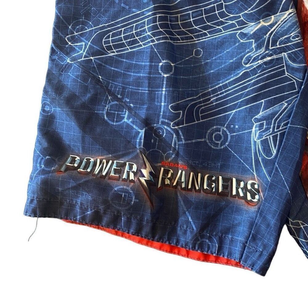 Power Rangers boys swim trunks size Large 10/12 - Picture 2 of 4